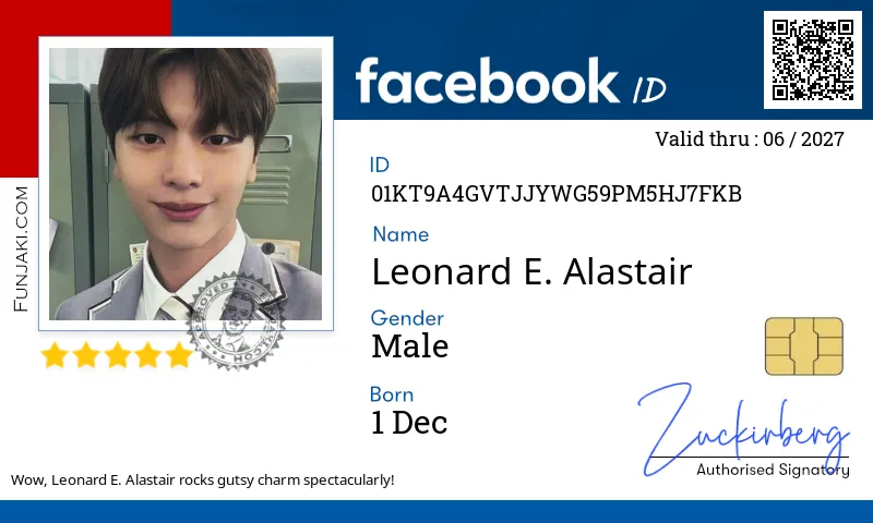 Facebook ID Card