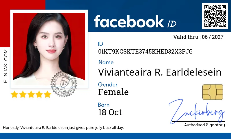 Facebook ID Card