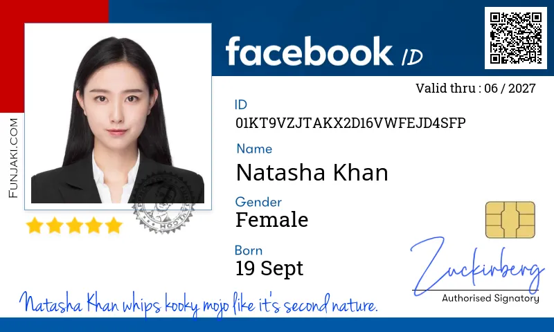Facebook ID Card