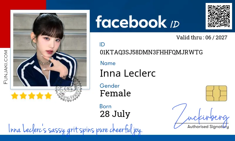Facebook ID Card
