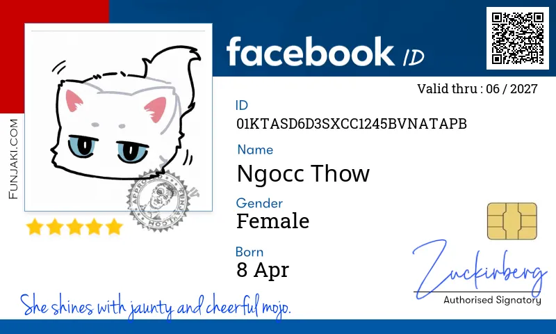 Facebook ID Card