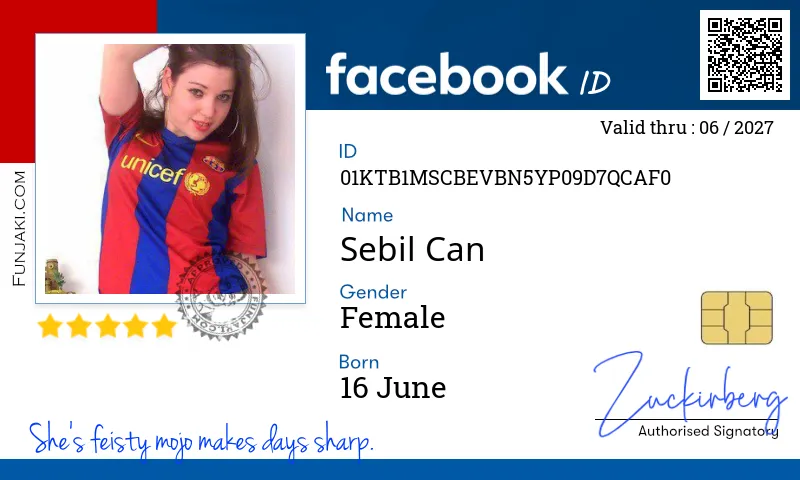 Facebook ID Card