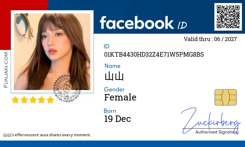 Facebook ID Card