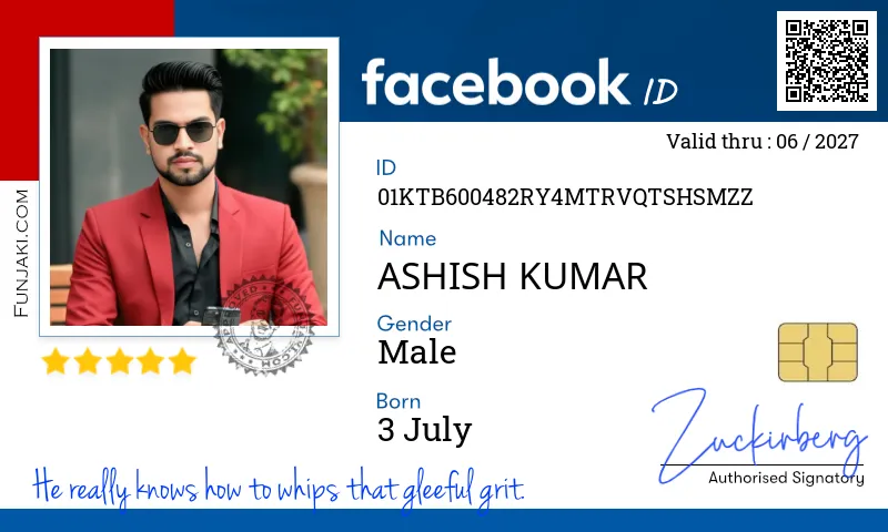 Facebook ID Card