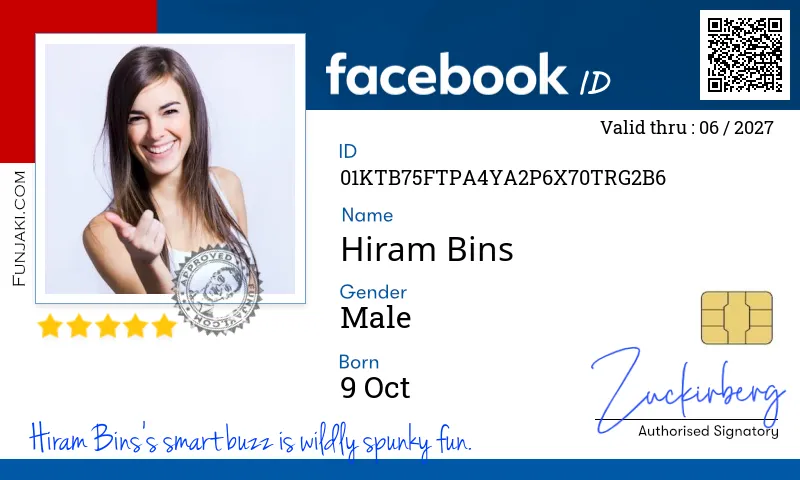 Facebook ID Card