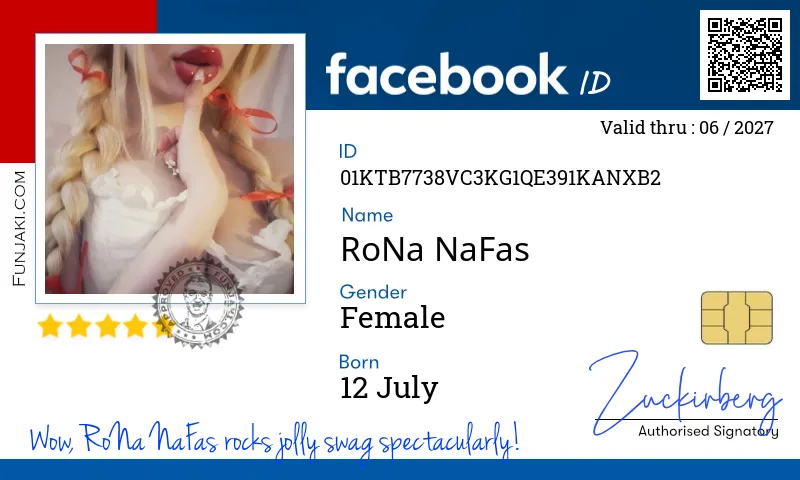 Facebook ID Card