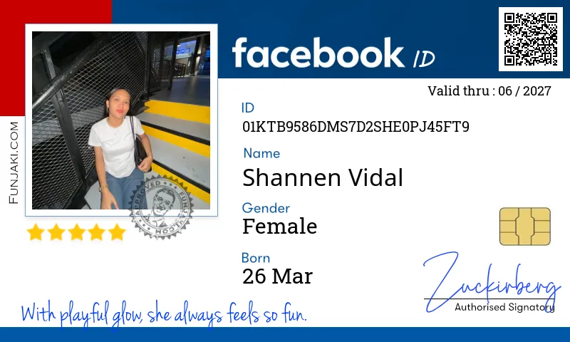 Facebook ID Card
