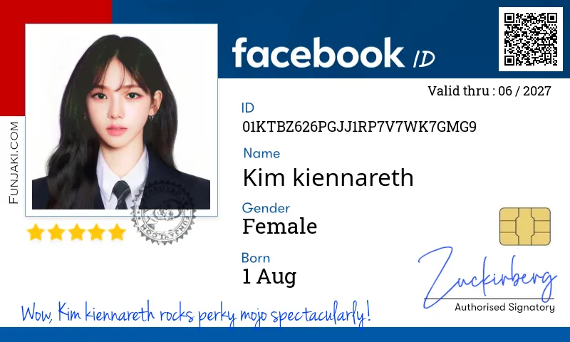 Facebook ID Card