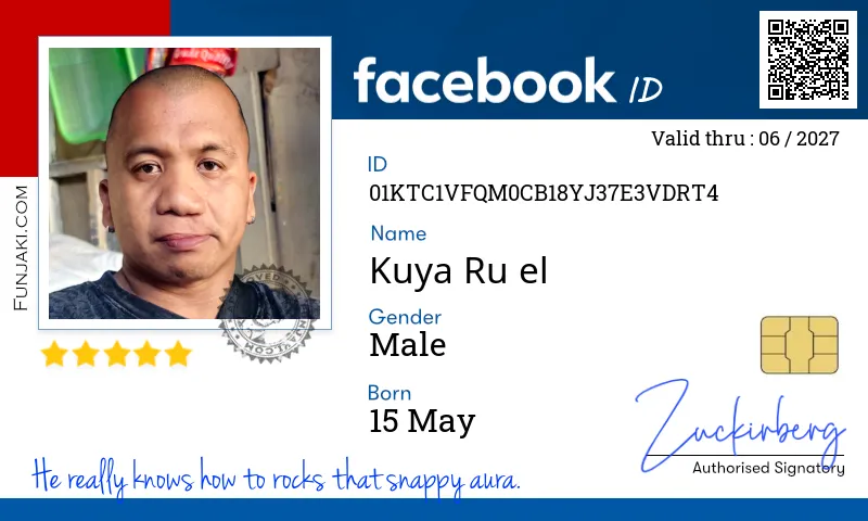 Facebook ID Card