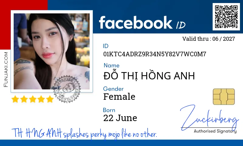 Facebook ID Card