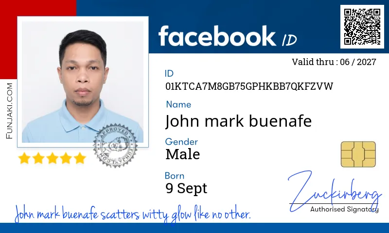 Facebook ID Card