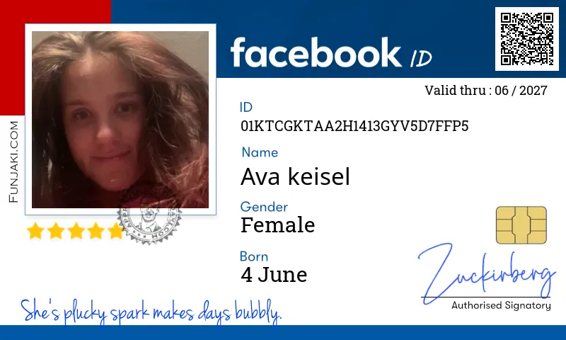 Facebook ID Card