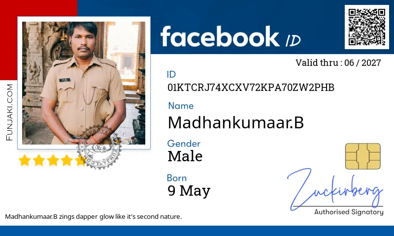 Facebook ID Card