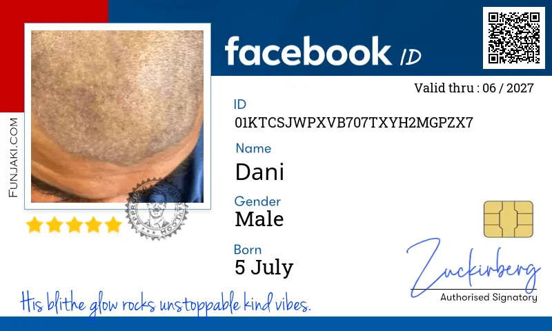 Facebook ID Card