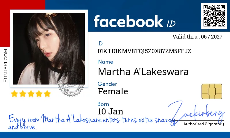 Facebook ID Card