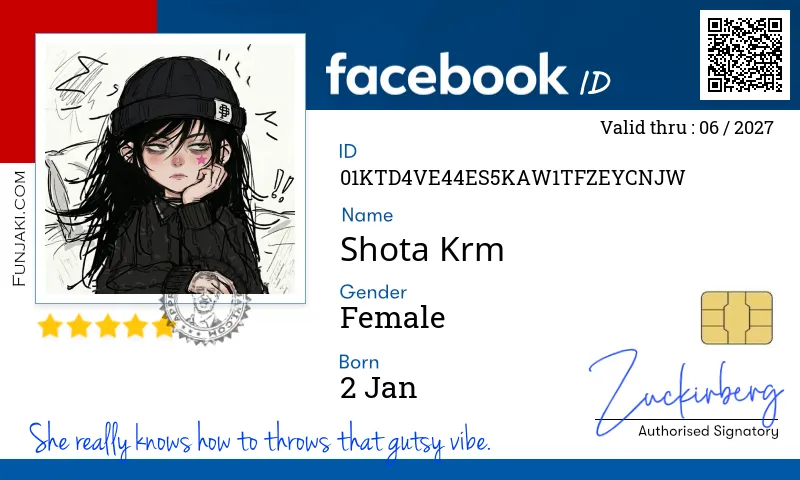Facebook ID Card