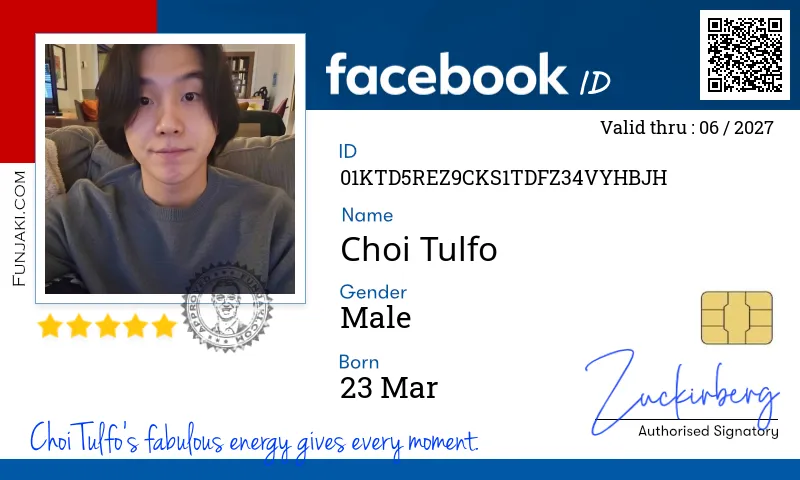 Facebook ID Card