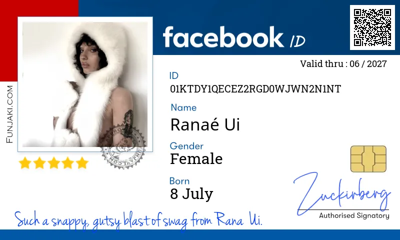 Facebook ID Card