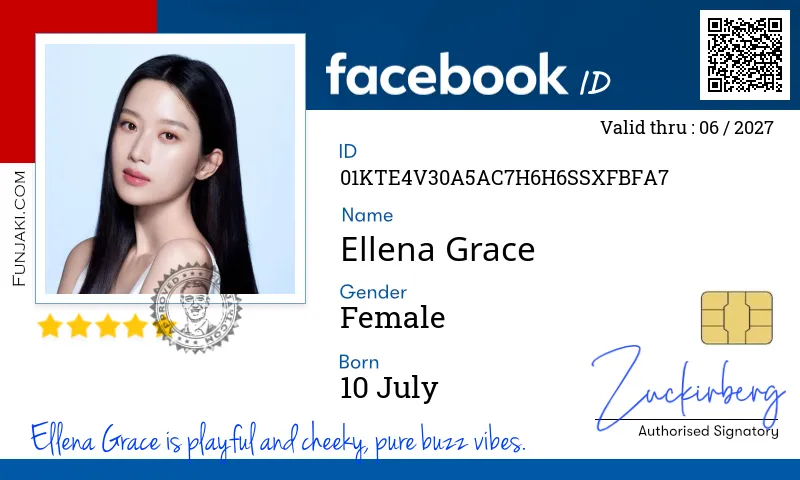 Facebook ID Card