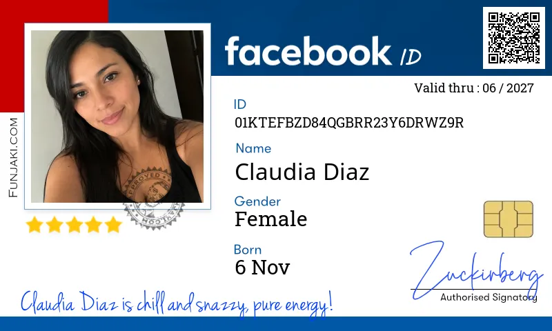 Facebook ID Card