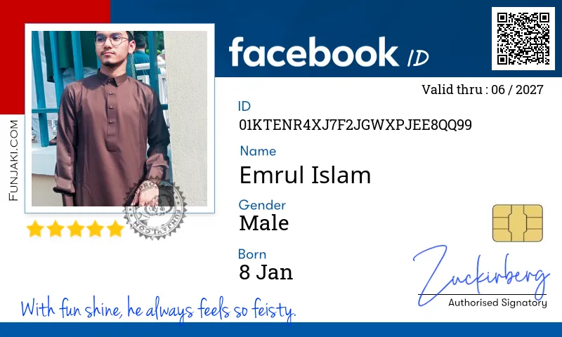 Facebook ID Card