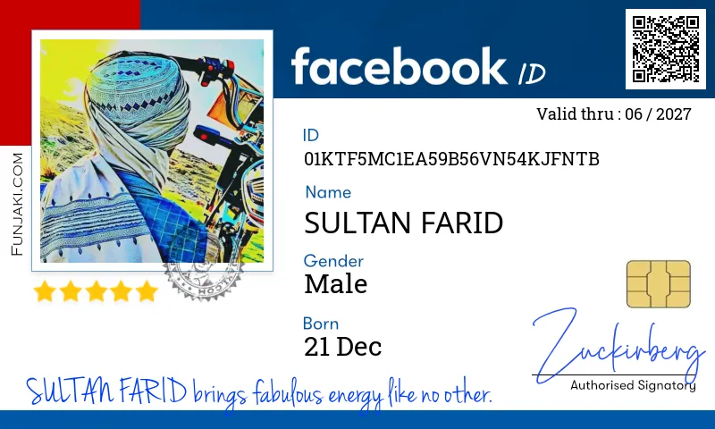 Facebook ID Card
