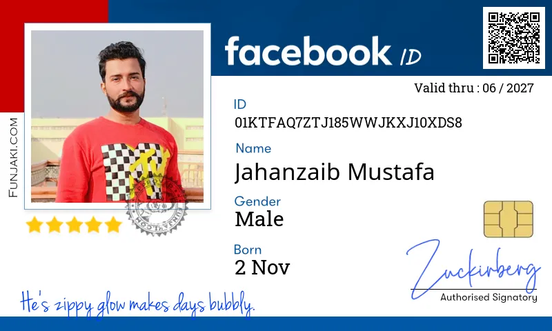 Facebook ID Card