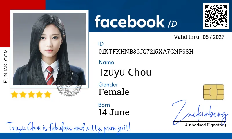 Facebook ID Card
