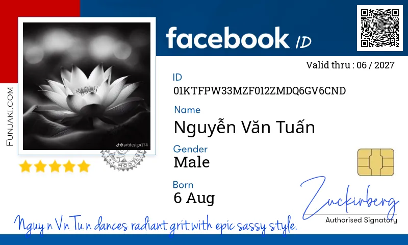 Facebook ID Card