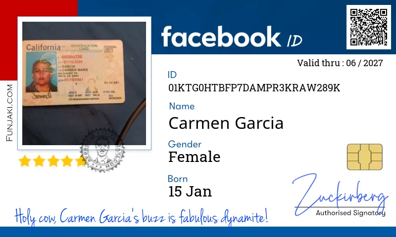 Facebook ID Card