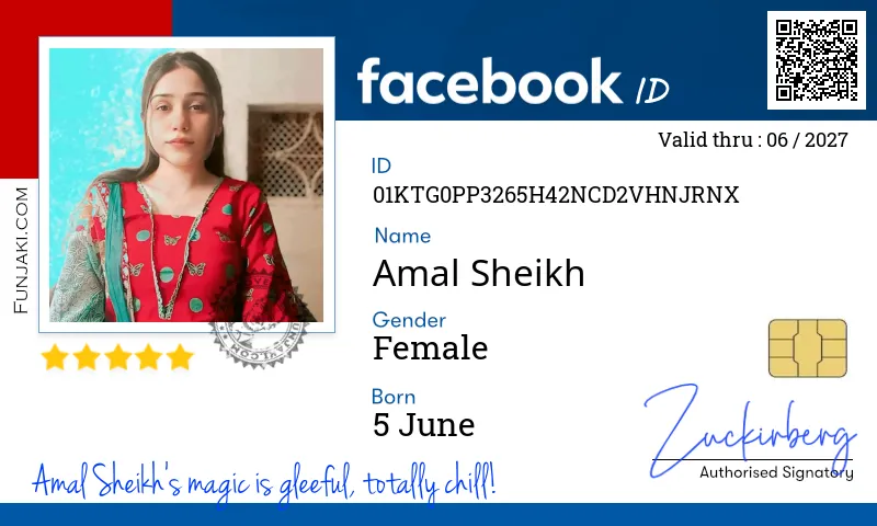 Facebook ID Card