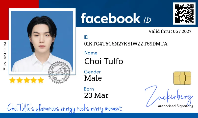 Facebook ID Card