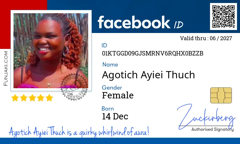 Facebook ID Card