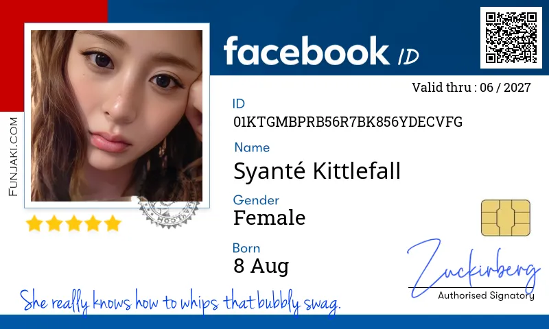 Facebook ID Card