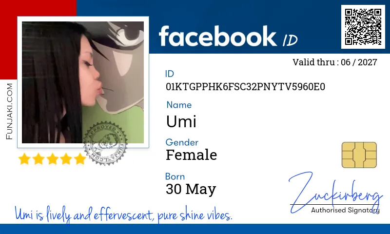 Facebook ID Card