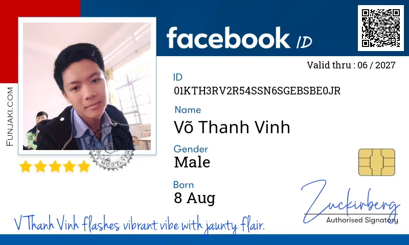Facebook ID Card