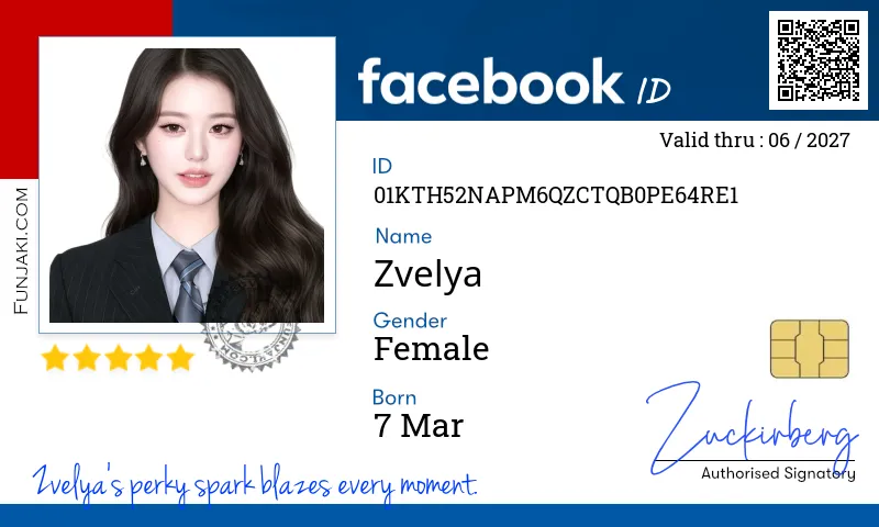 Facebook ID Card