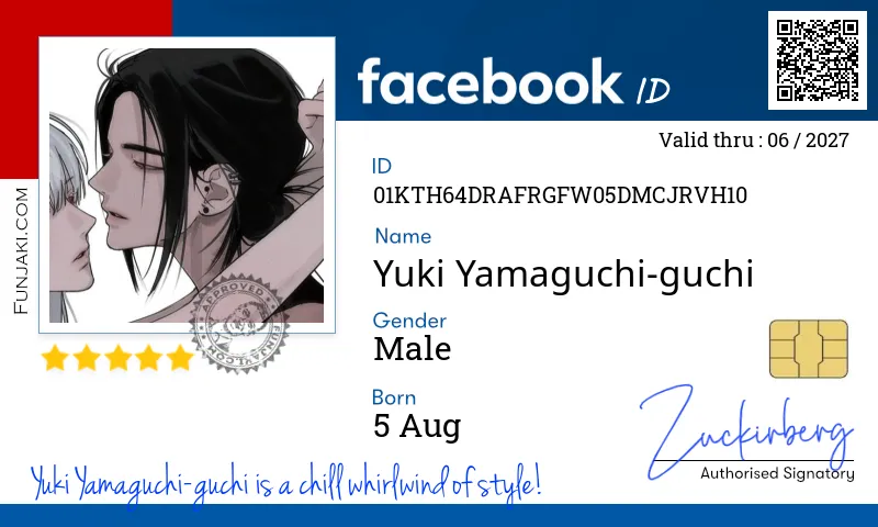 Facebook ID Card