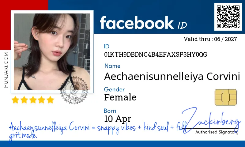 Facebook ID Card