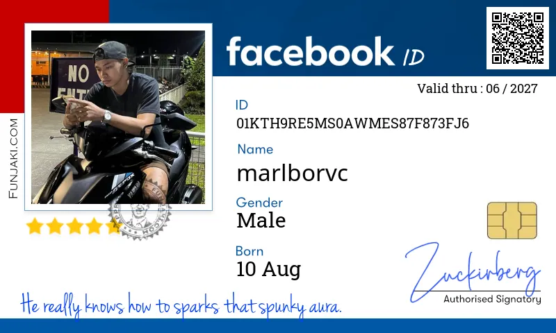 Facebook ID Card