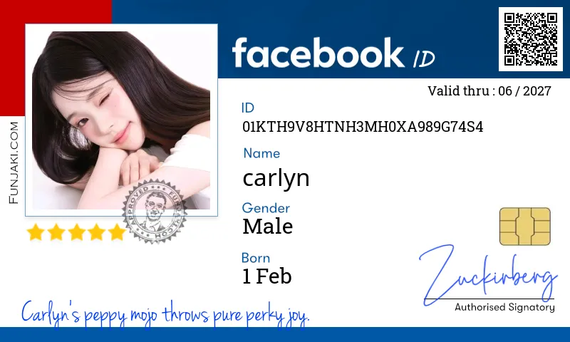 Facebook ID Card