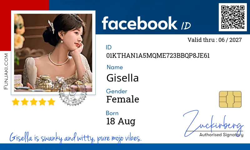 Facebook ID Card