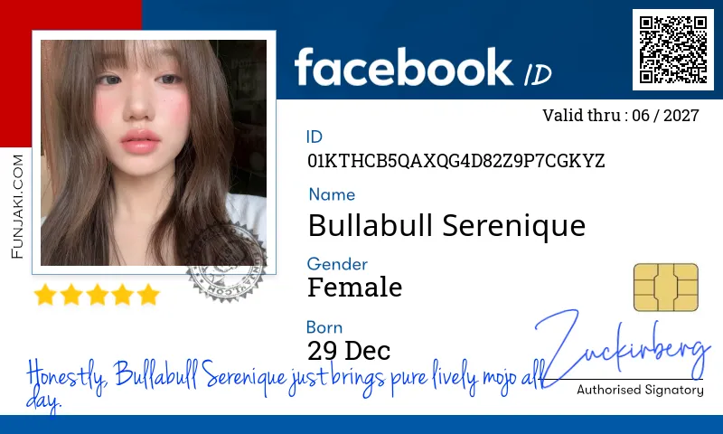 Facebook ID Card