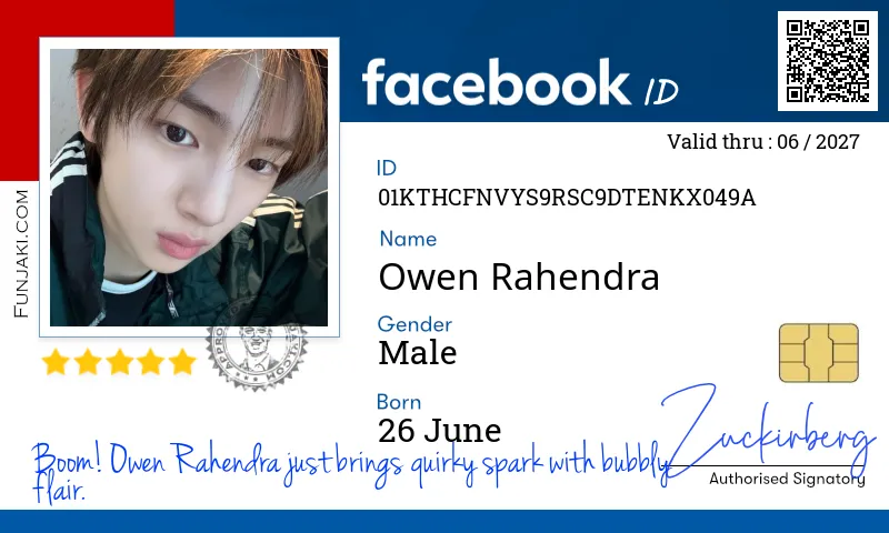 Facebook ID Card