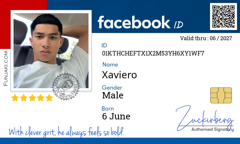 Facebook ID Card