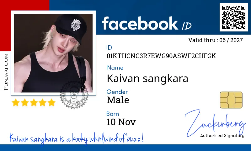 Facebook ID Card