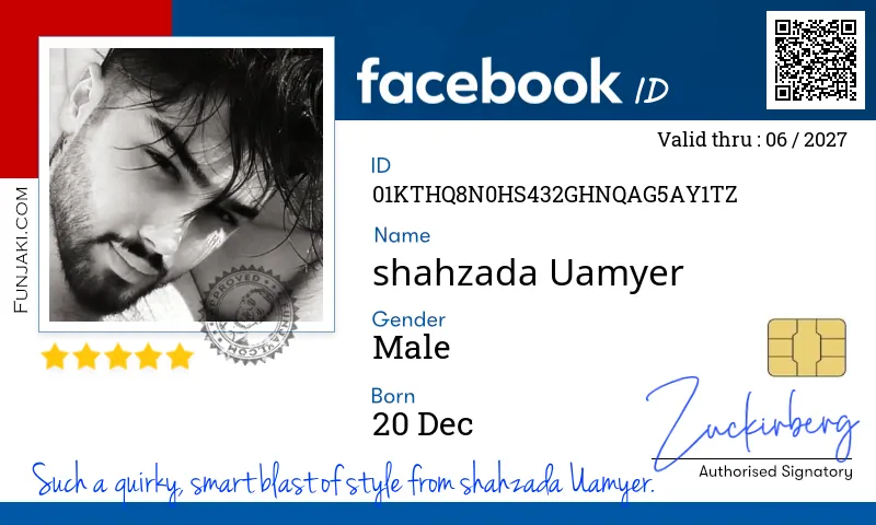 Facebook ID Card