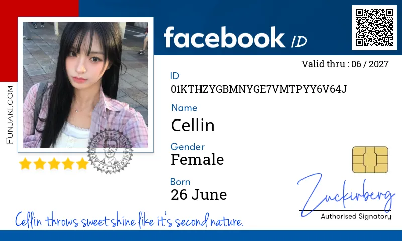 Facebook ID Card