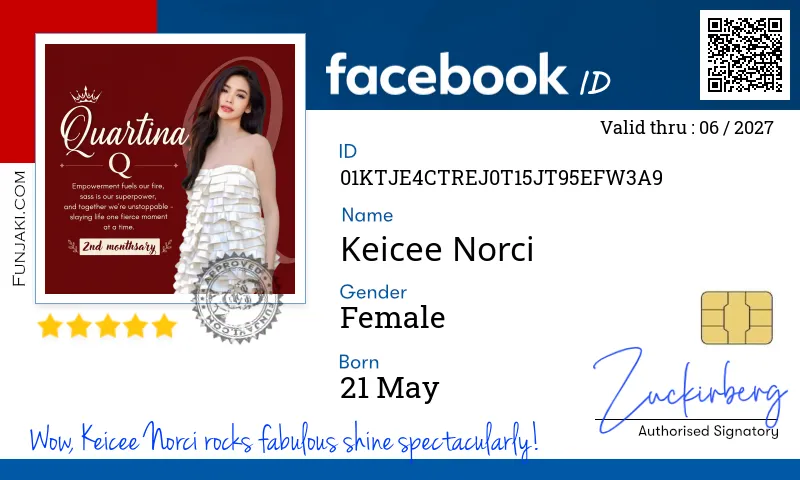 Facebook ID Card