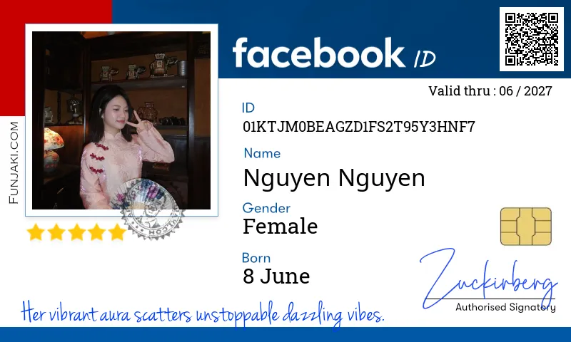 Facebook ID Card